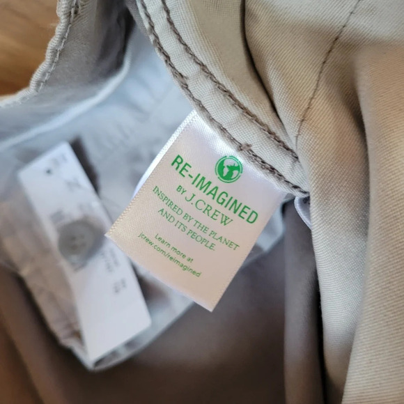 NWT J. CREW Tall/Long Grey Vintage Straight Trouser Pants Size 29 - Picture 7 of 10